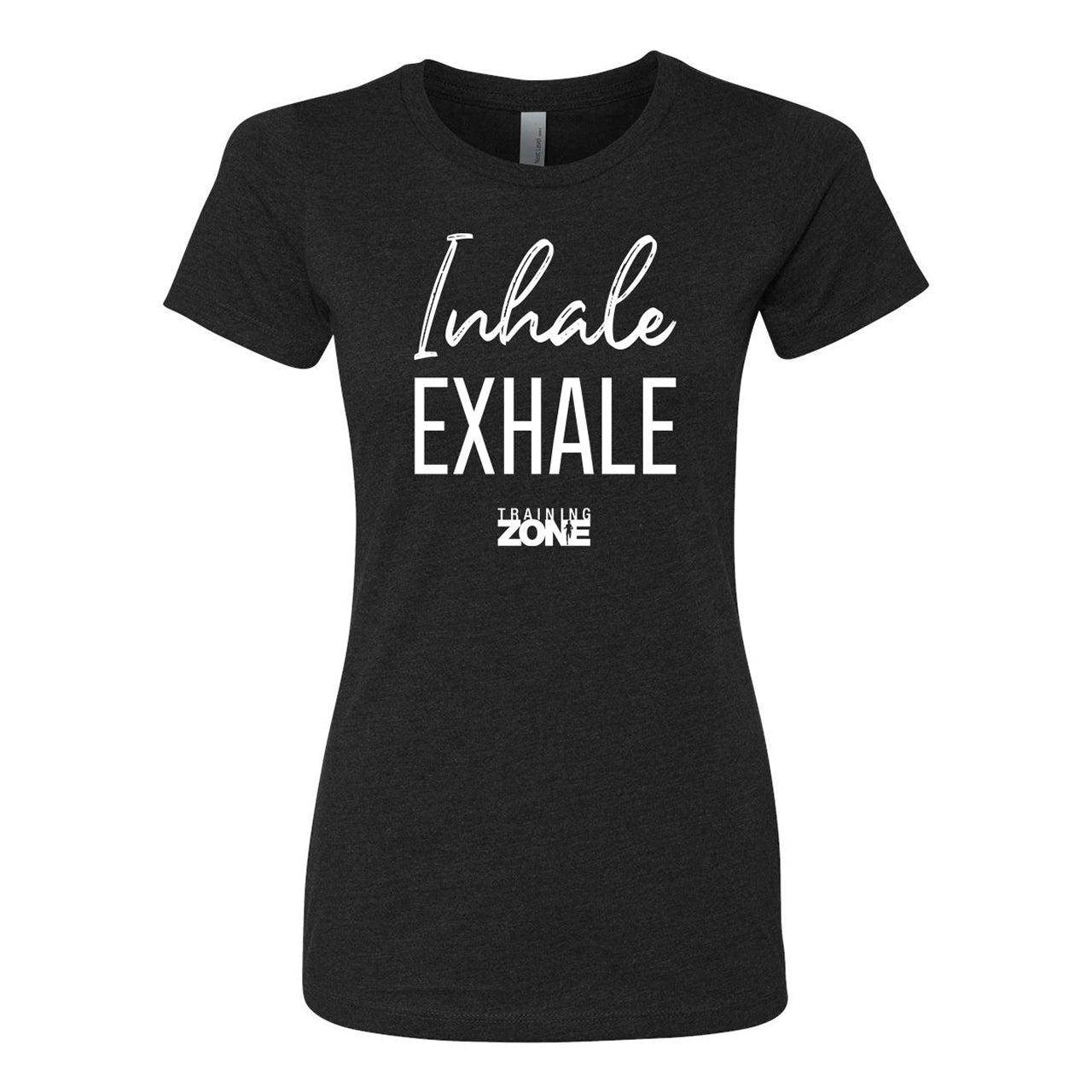 Inhale/Exhale Ladies Crew Tee