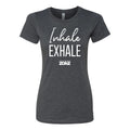 Inhale/Exhale Ladies Crew Tee
