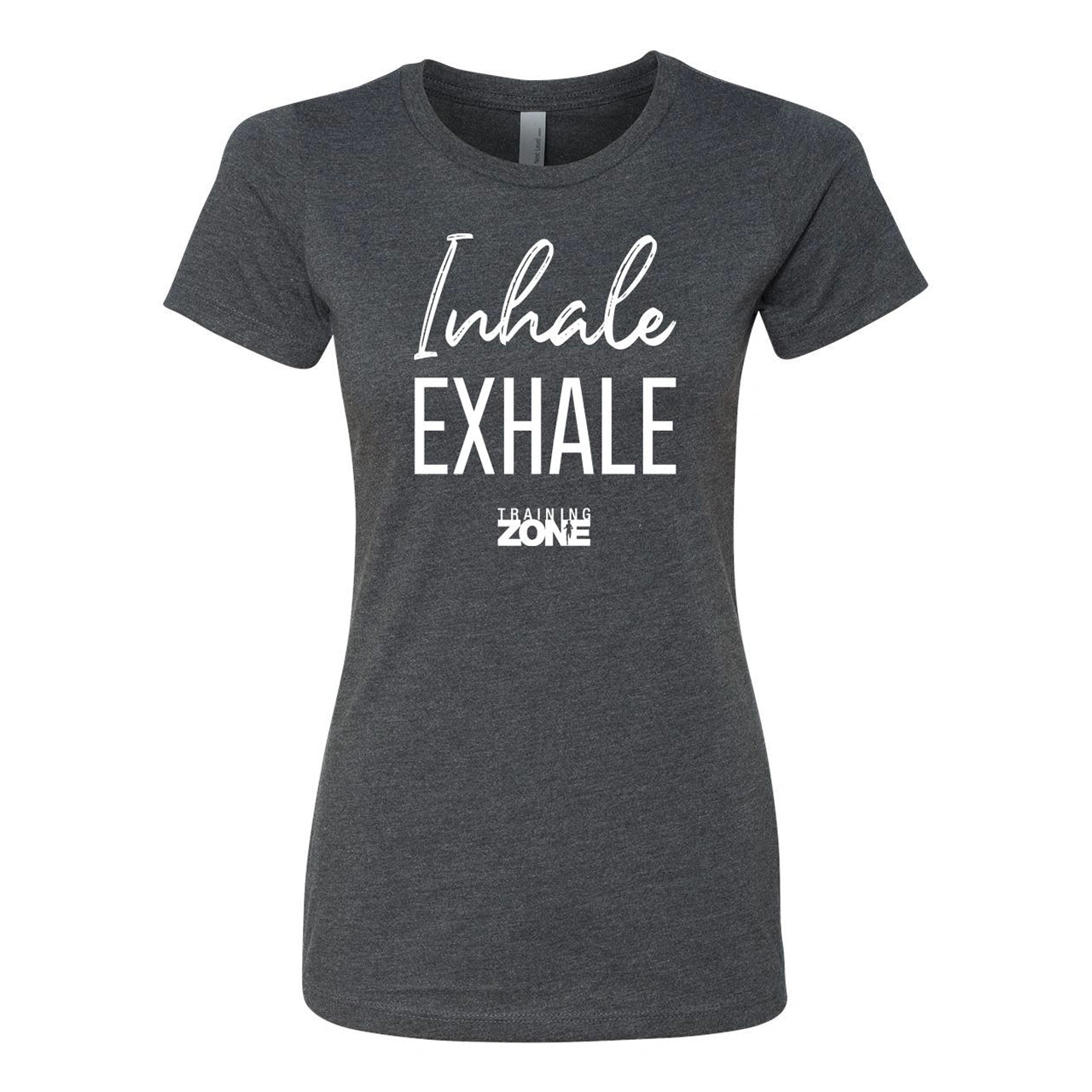 Inhale/Exhale Ladies Crew Tee