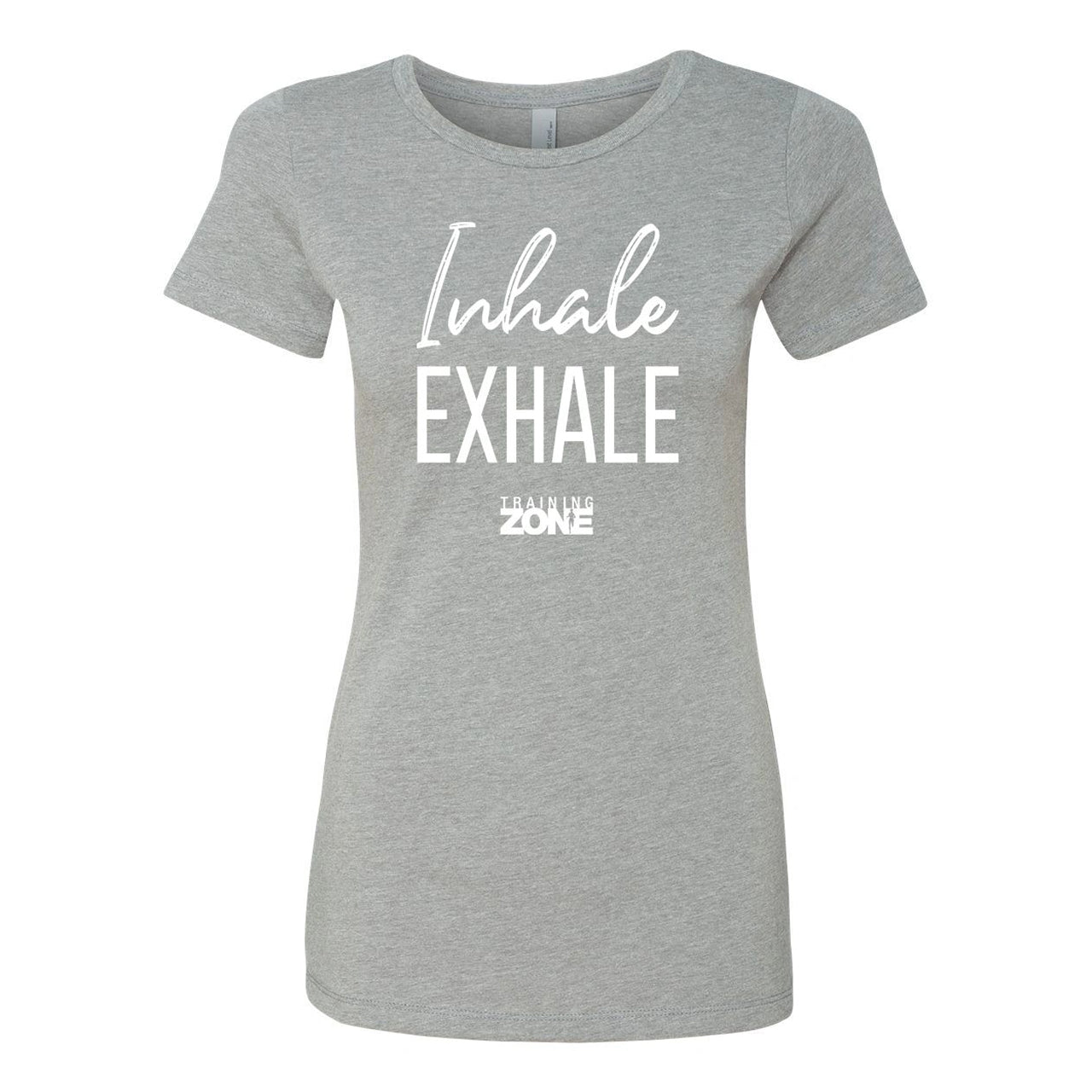 Inhale/Exhale Ladies Crew Tee