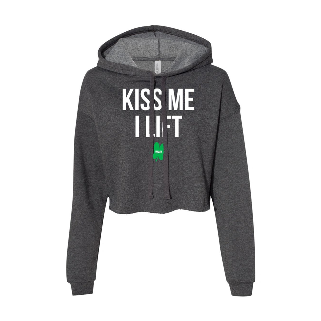 Kiss Me I Lift Tank Cropped Sweater