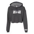 Ladies Cropped Fleece Hoody