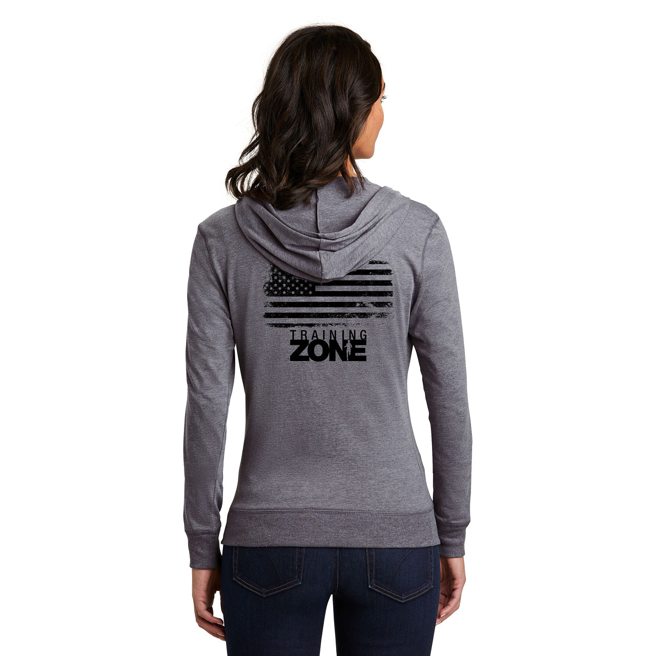 Ladies Full-Zip Light Weight Hoody