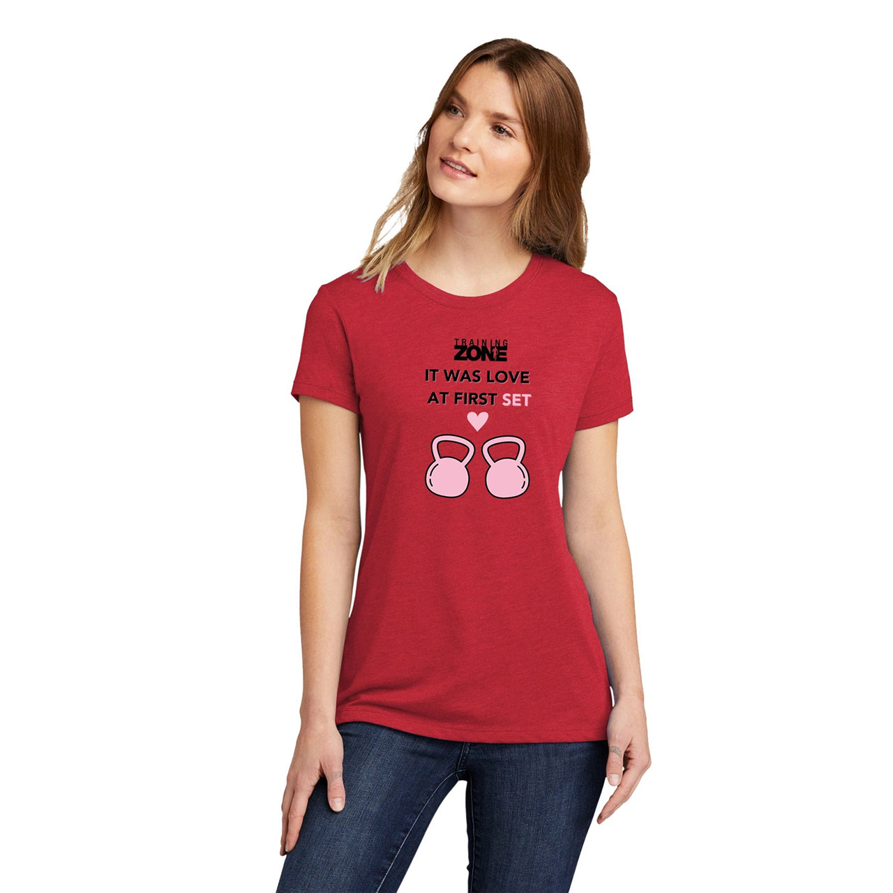 Love at First Set Ladies Tee
