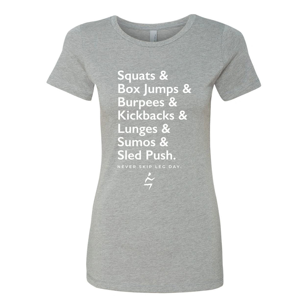 NorCal Leg Day Ladies Crew Tee
