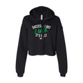 Success Is Not Luck It's Built Cropped Sweater