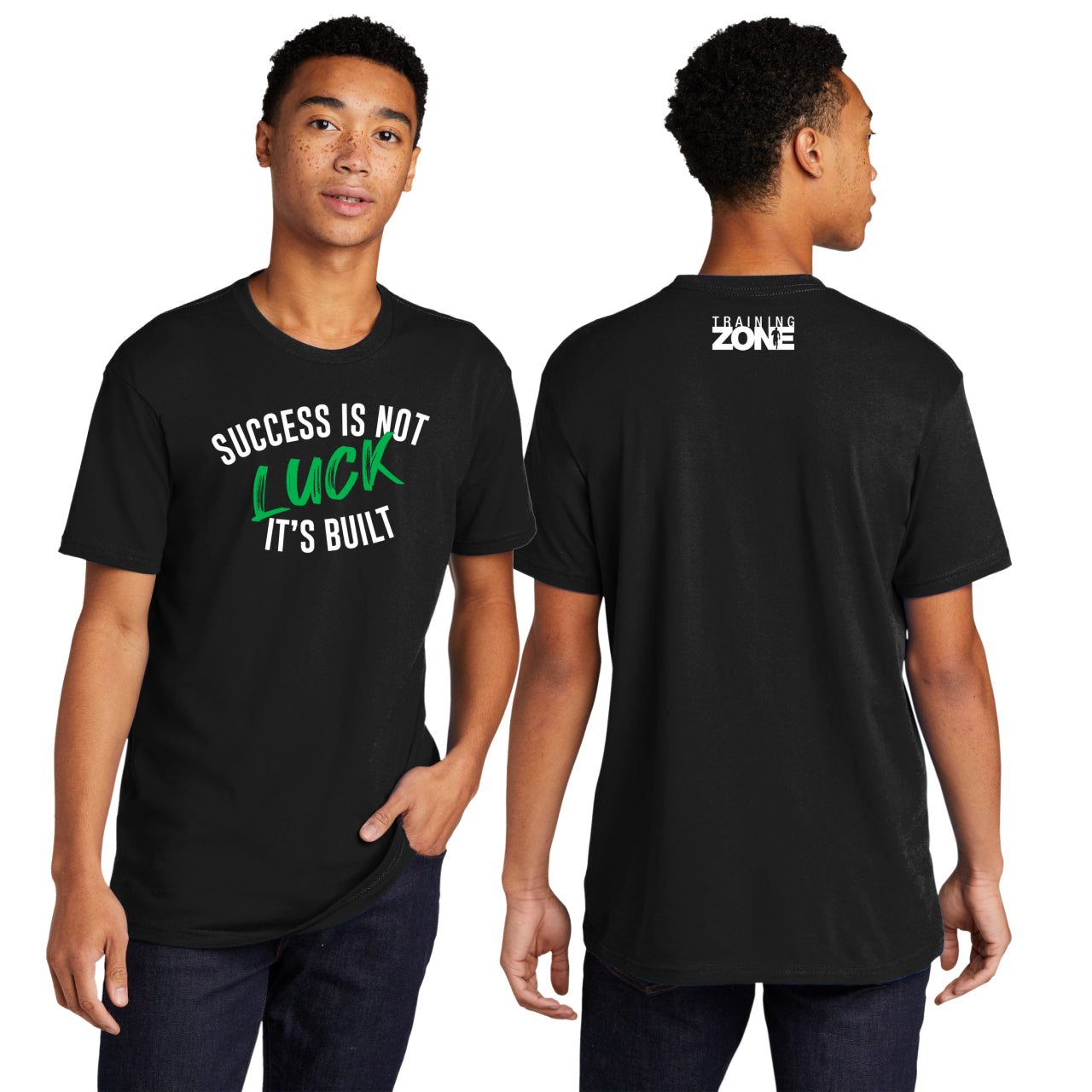 Success Is Not Luck It's Built Unisex Tee