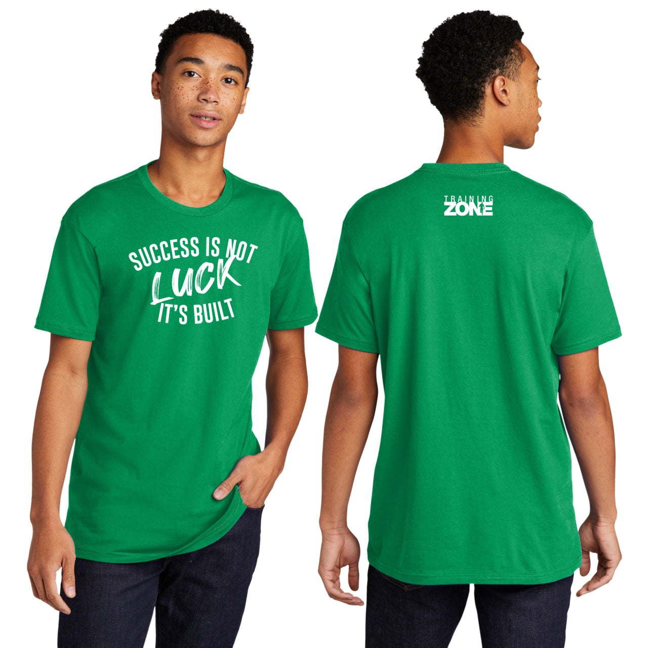 Success Is Not Luck It's Built Unisex Tee