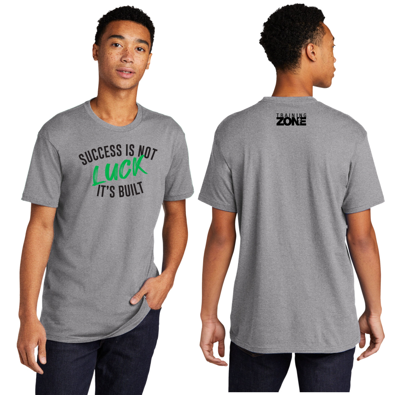 Success Is Not Luck It's Built Unisex Tee