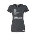 Undefeated Ladies Crew Tee