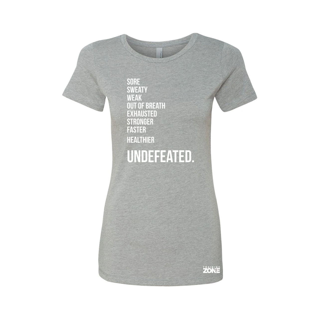Undefeated Ladies Crew Tee