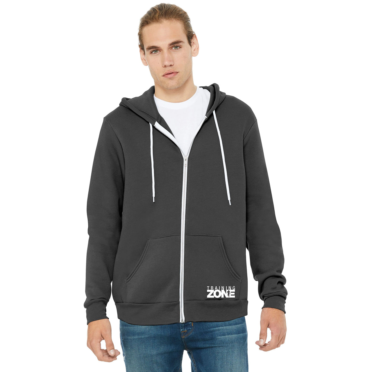 Unisex Fleece Zip Hoodie