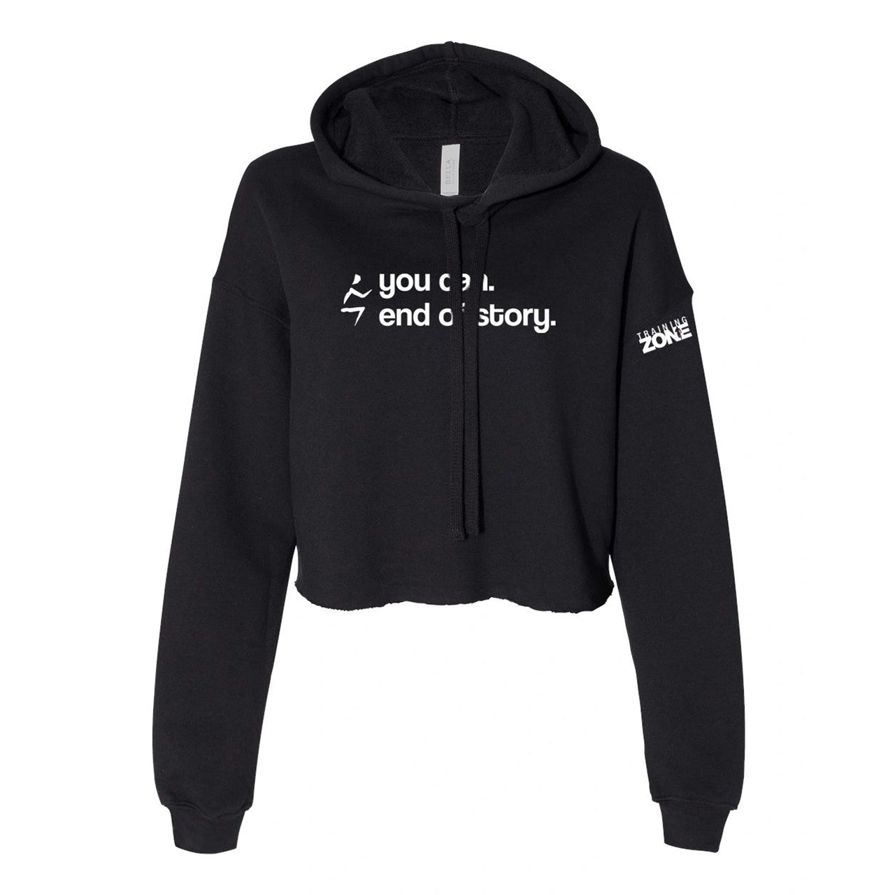 You Can. End of Story Cropped Sweater